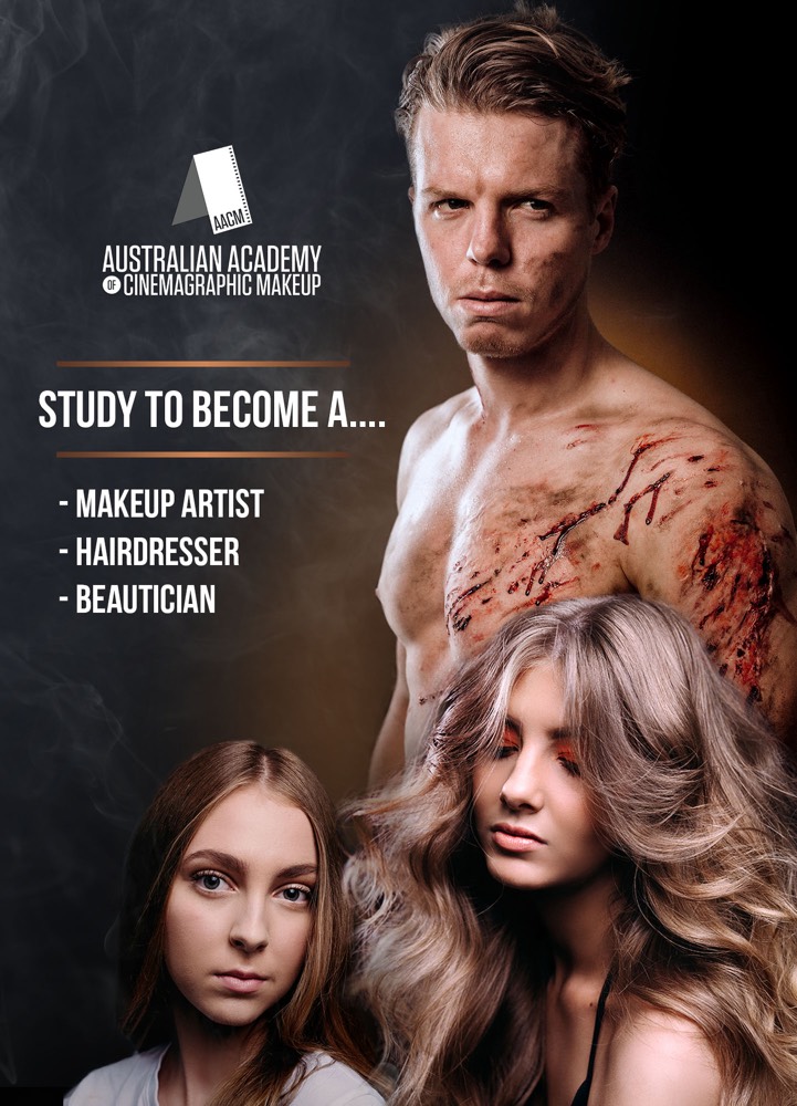 Why Study makeup, hairdressing or beauty with AACM Brisbane and Melbourne