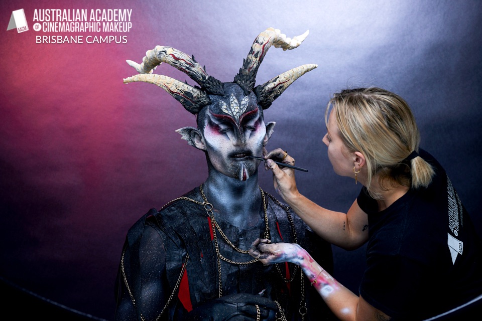 SFX makeup training for film and television in Brisbane